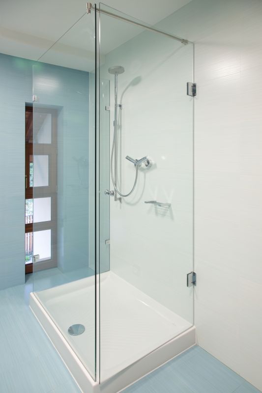 Completed Walk-In Shower