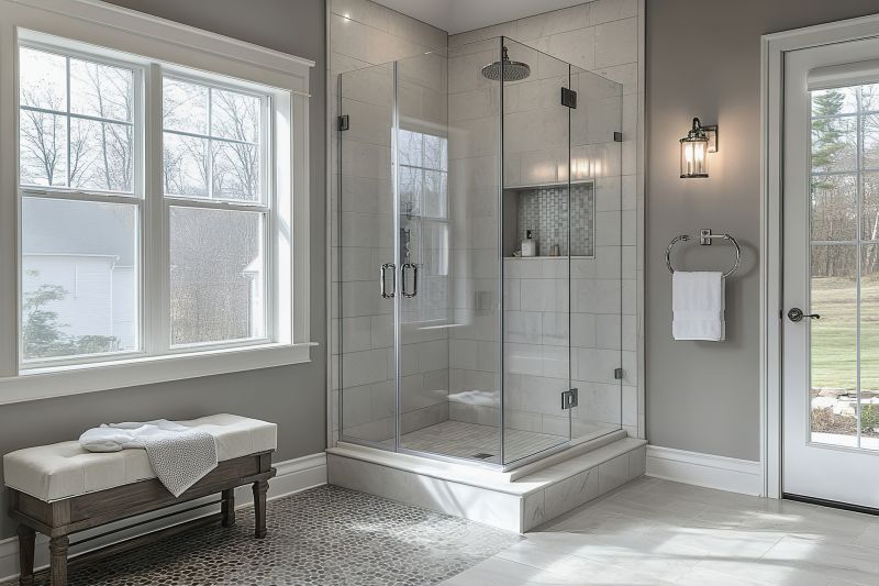 Luxury Shower with Built-In Seating